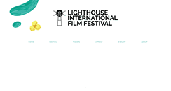 Desktop Screenshot of lighthousefilmfestival.org